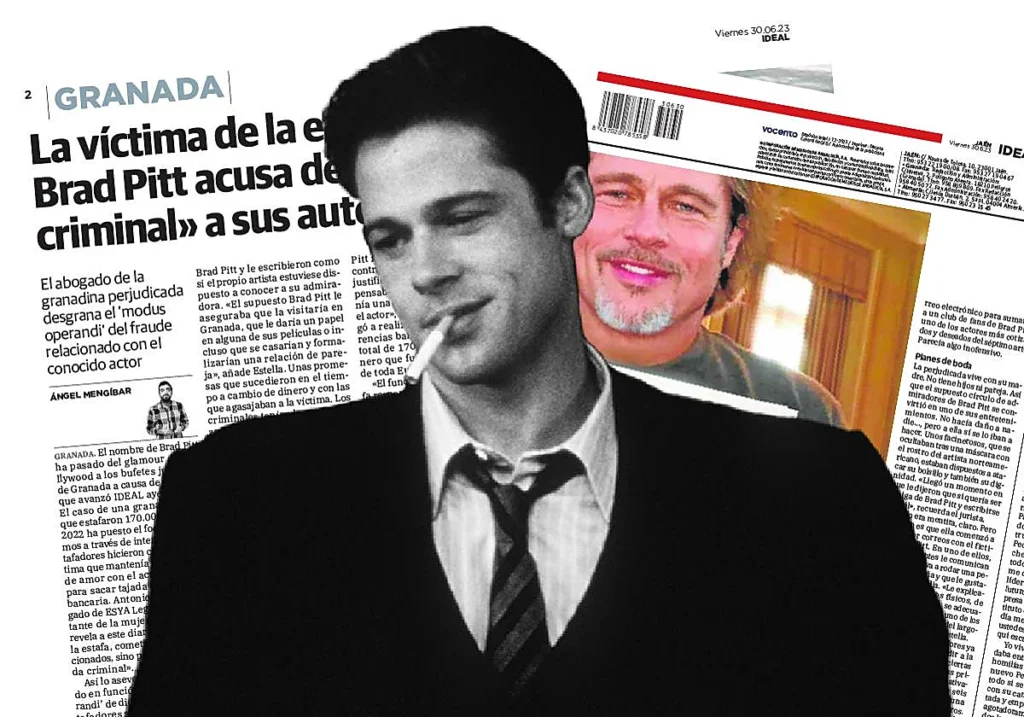 estafa brad pit en granada